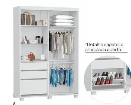 Guarda roupa Solteiro 
