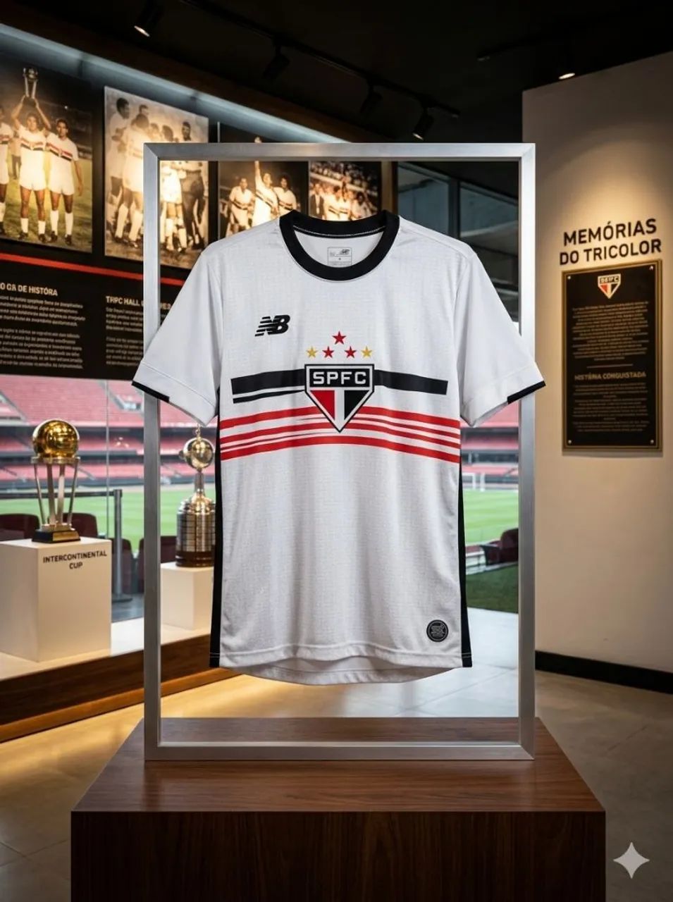 Camisas do são Paulo masculinas 