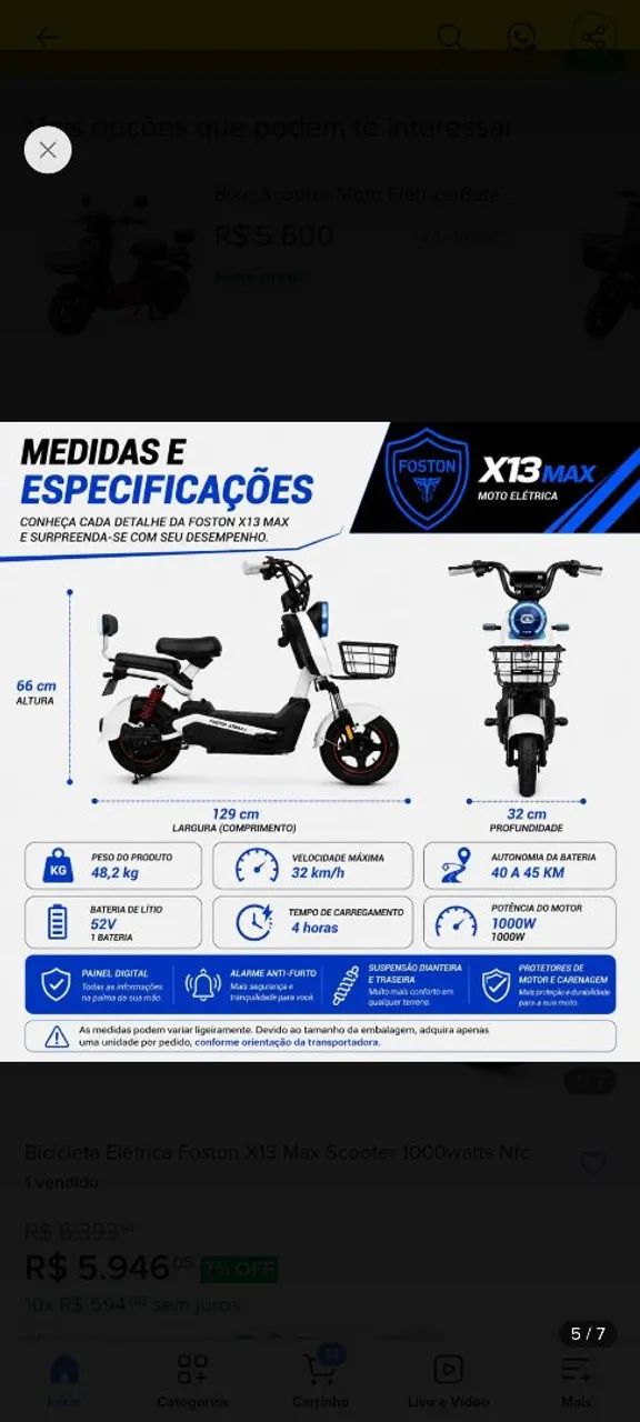 Scooter 1000ww - Foto 4