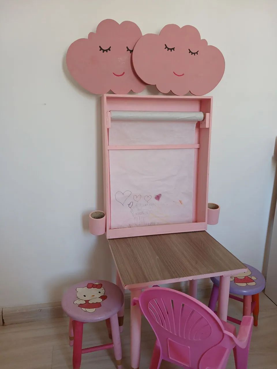 COMBO DESAPEGO: Quarto Infantil Rosa (6 Itens) - Foto 3