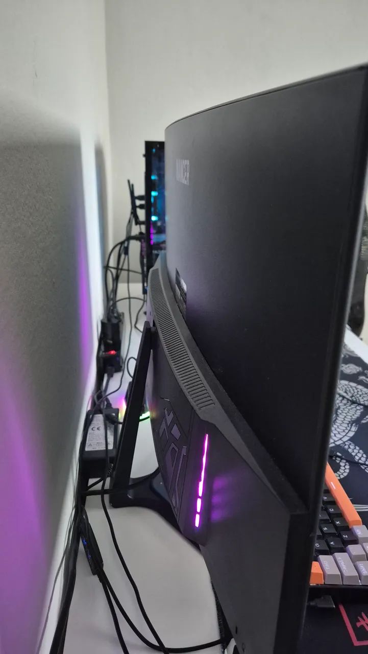 MONITOR MANCER VALAK 27 POLEGADAS, 180 HZ E QUALIDADE 2K (QUAD HD) - Foto 2