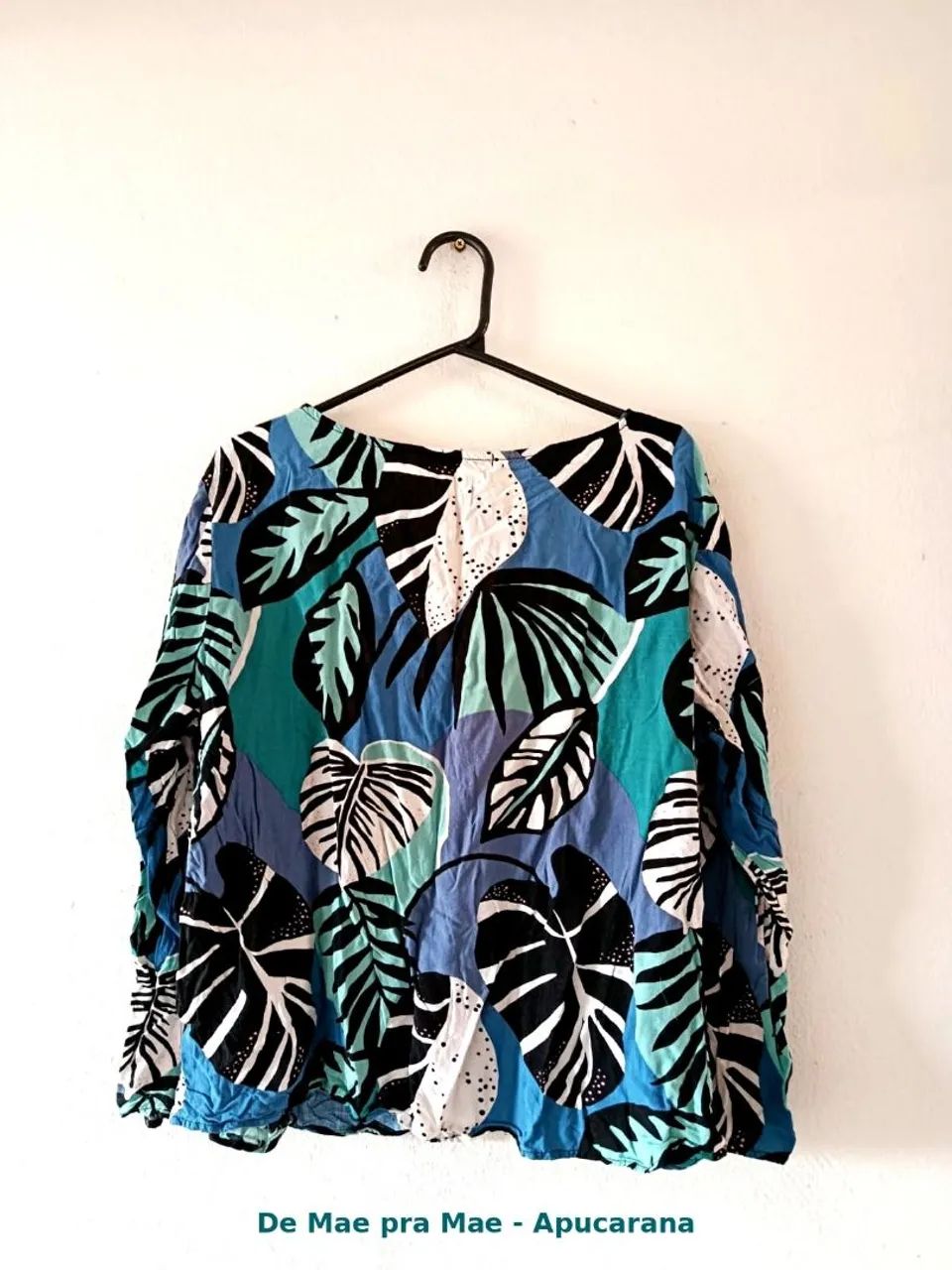 Camisa feminina estampada - Foto 2