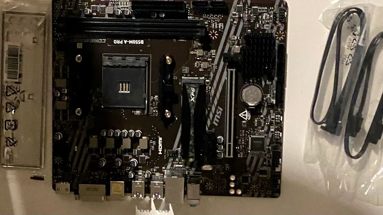 PLACA MÃE MSI B550M-A PRO - Foto 2