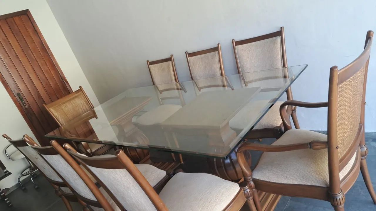 Mesa de madeira uma raridade! - Foto 3