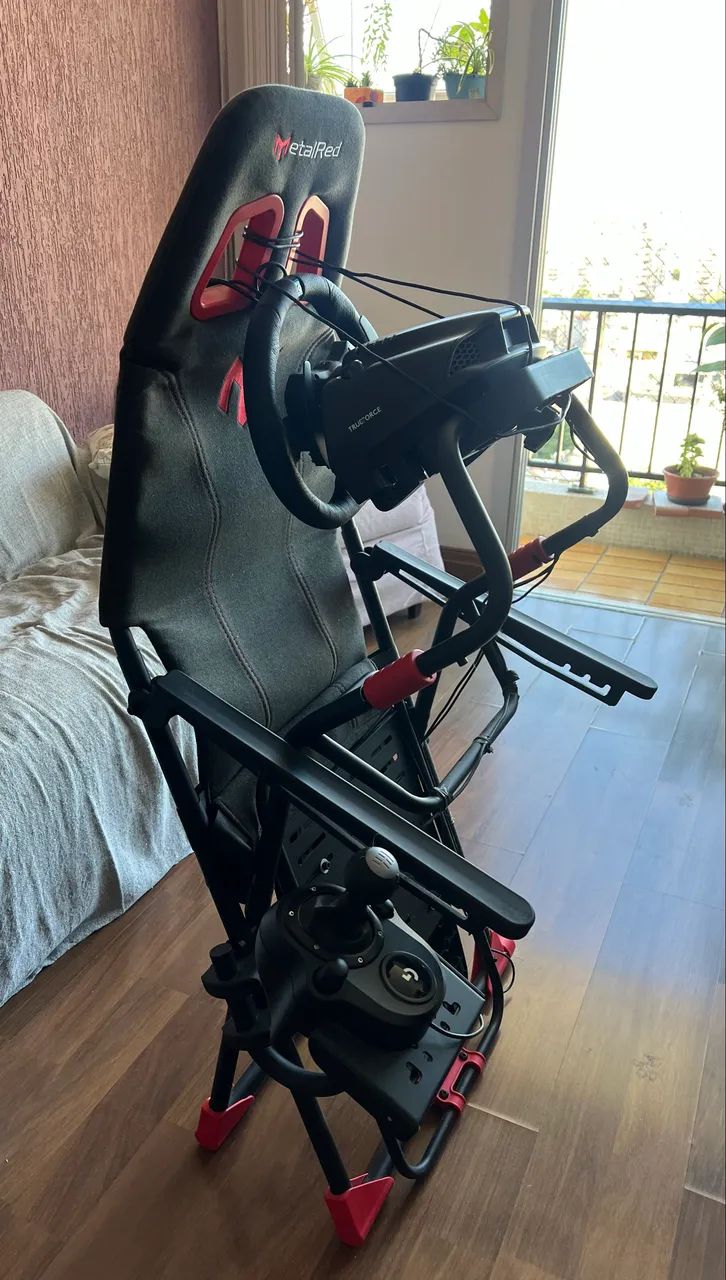 Cockpit + logitech g923 + câmbio logitech  - Foto 4