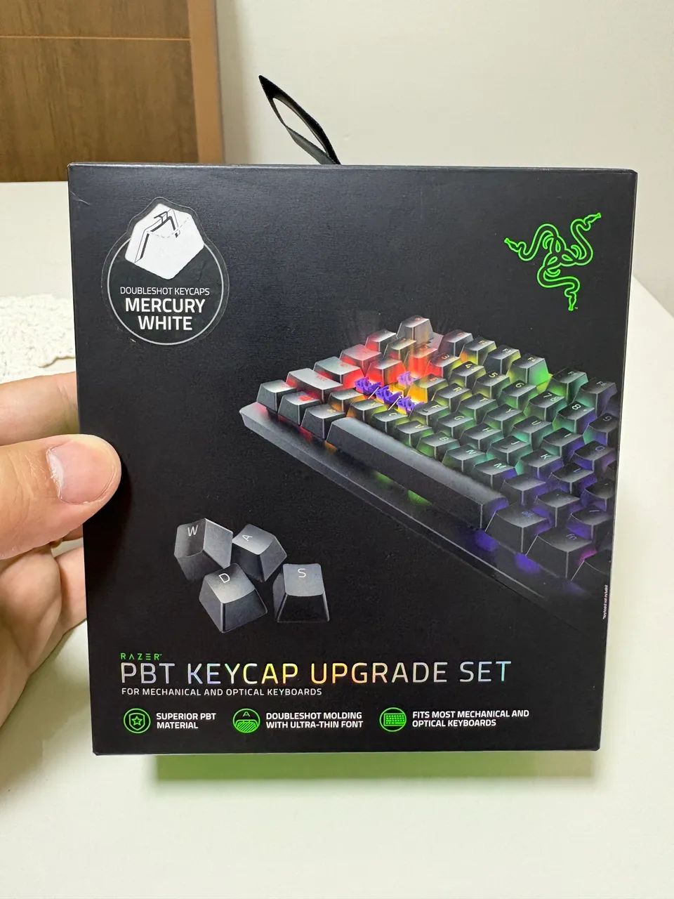 Conjunto de Keycaps Razer (BRANCA)