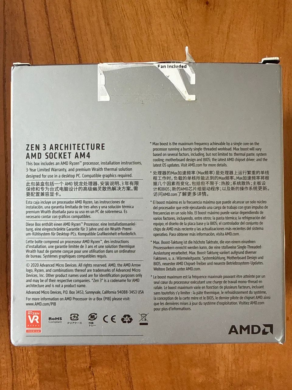 processador amd ryzen 7 5700 - Foto 2