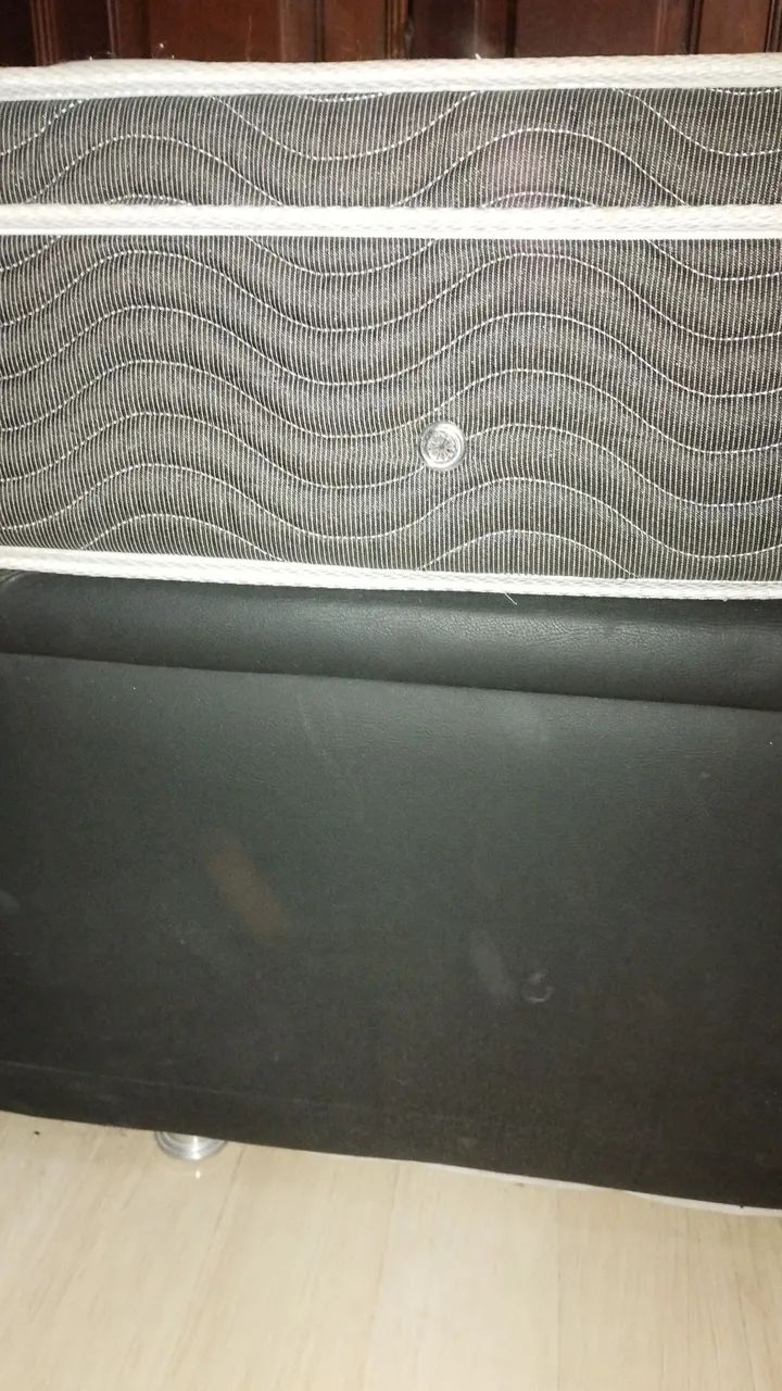 Cama box baú com colchão SEMI NOVO! - Foto 2
