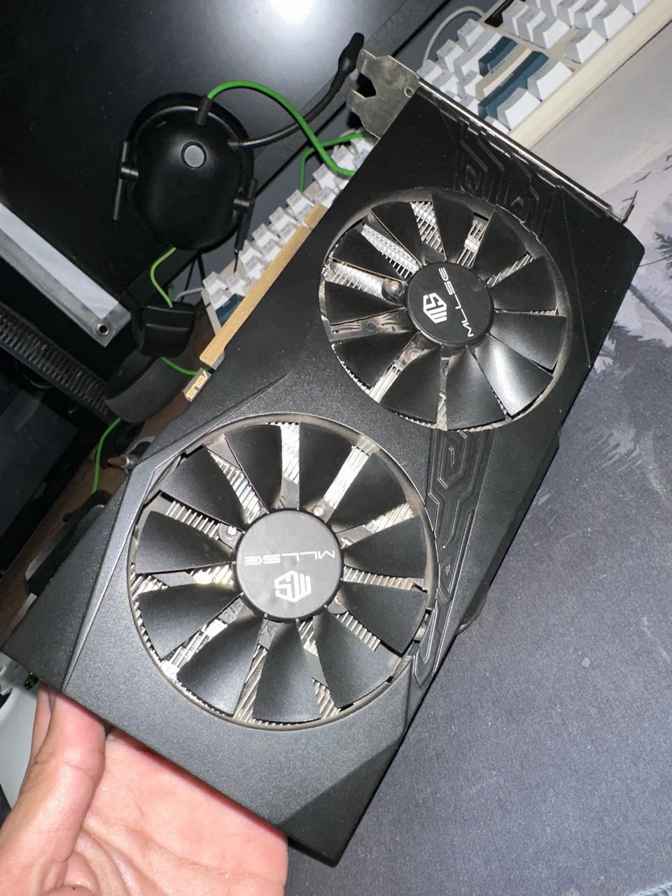 Placa de vídeo RX580 8GB MLLSE