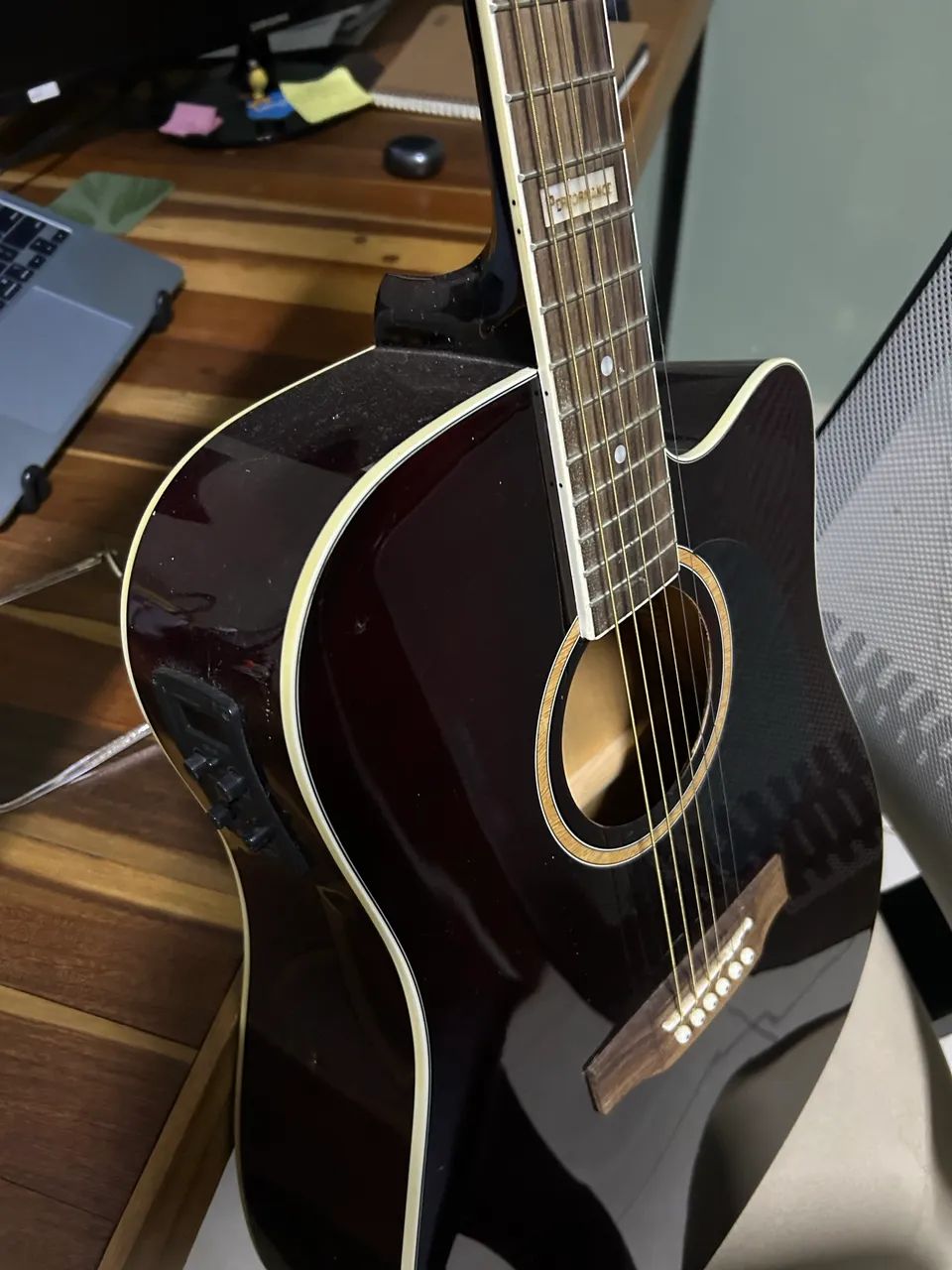 ? Violão Eletroacústico Giannini - Ótimo Estado - Foto 3