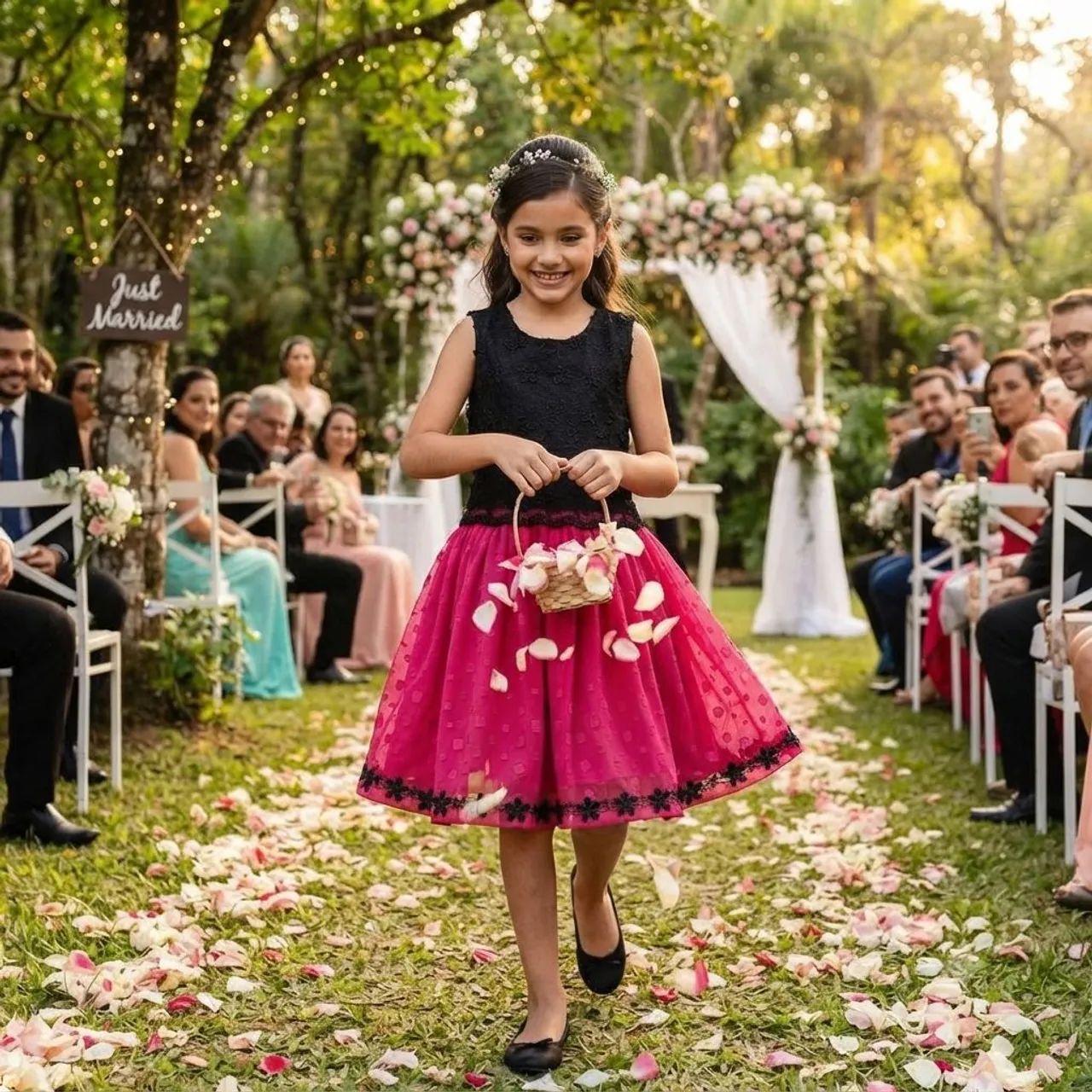 Vestido infantil 
