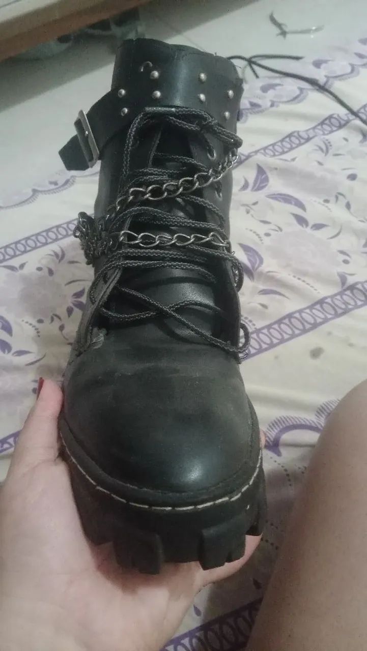 Coturno preto - Foto 3
