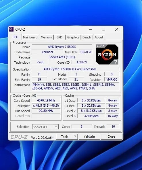 Amd Ryzen 7 5800x Socket AM4  - Foto 2