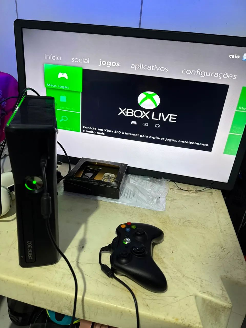 Xbox 360 ótimo estado  - Foto 3