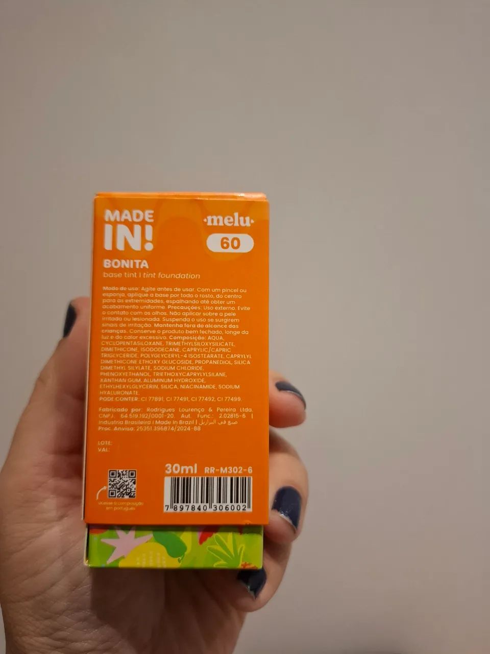 Base tint made in! Bonita - Melu Cor 60 - Foto 3