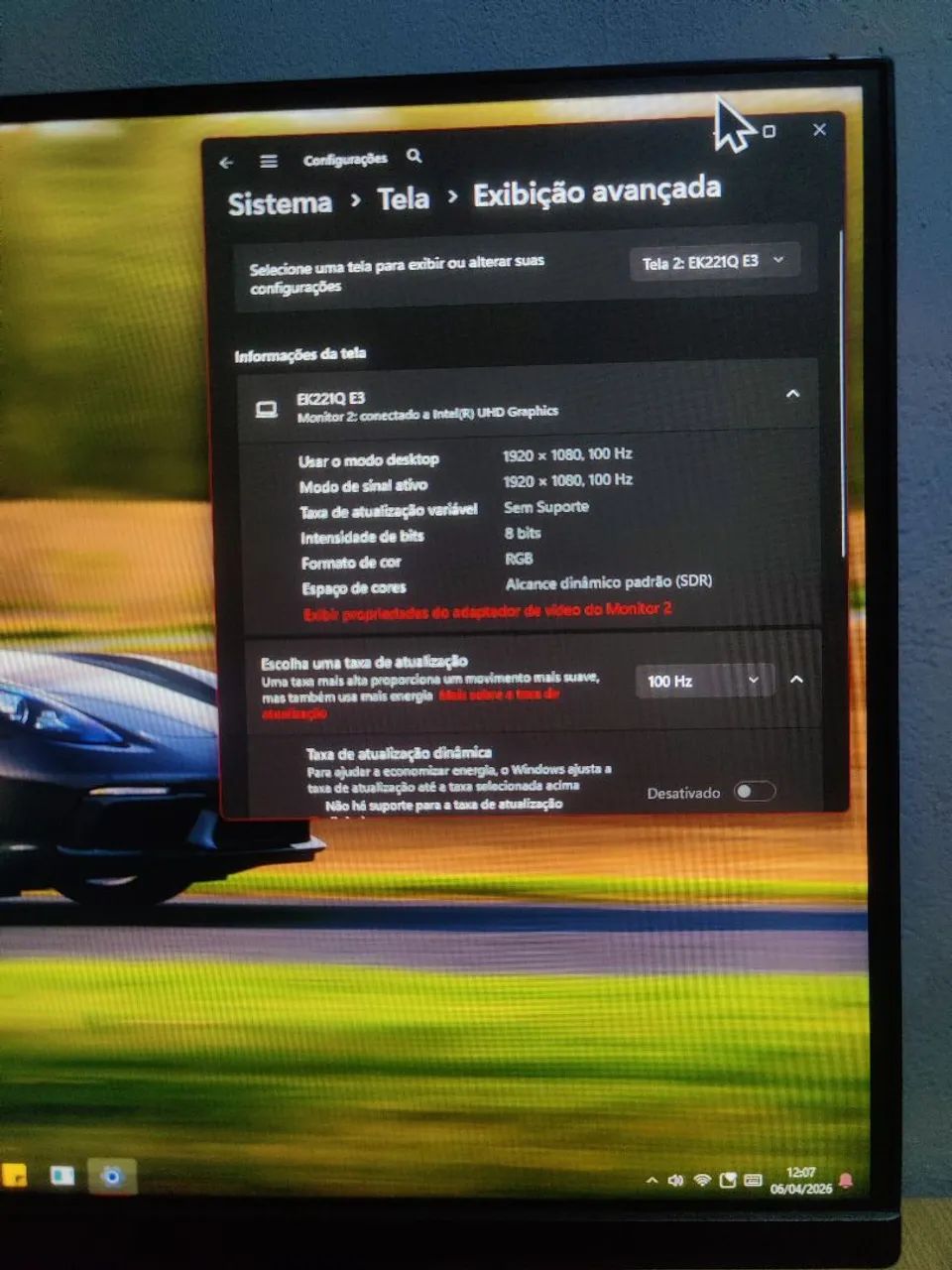 Monitor Gamer 100hz Acer Fino - Foto 3