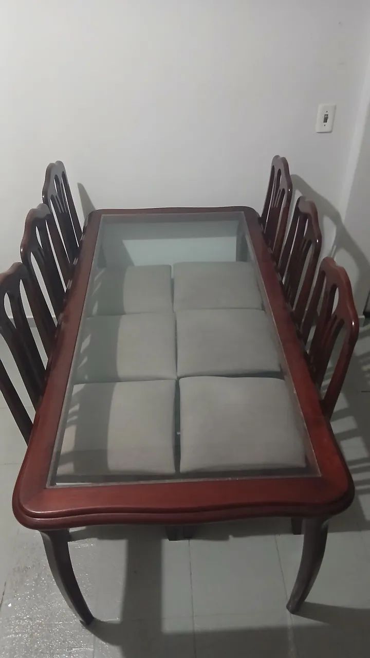 Mesa 6 cadeira 