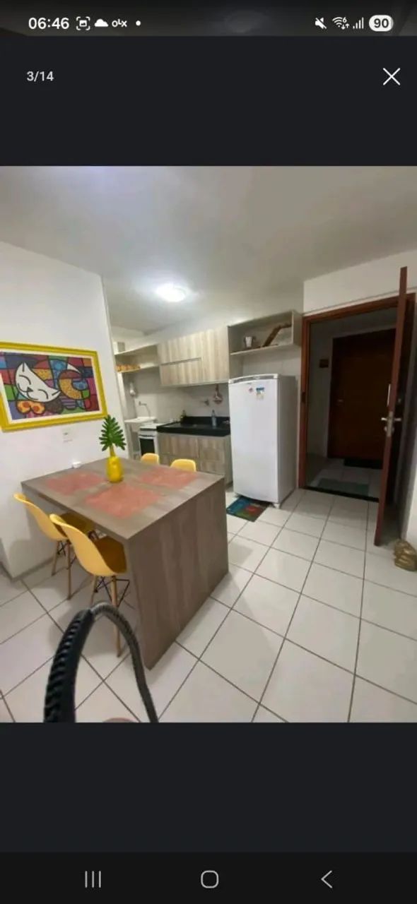 Mobiliado uma rua da praia  - Foto 4