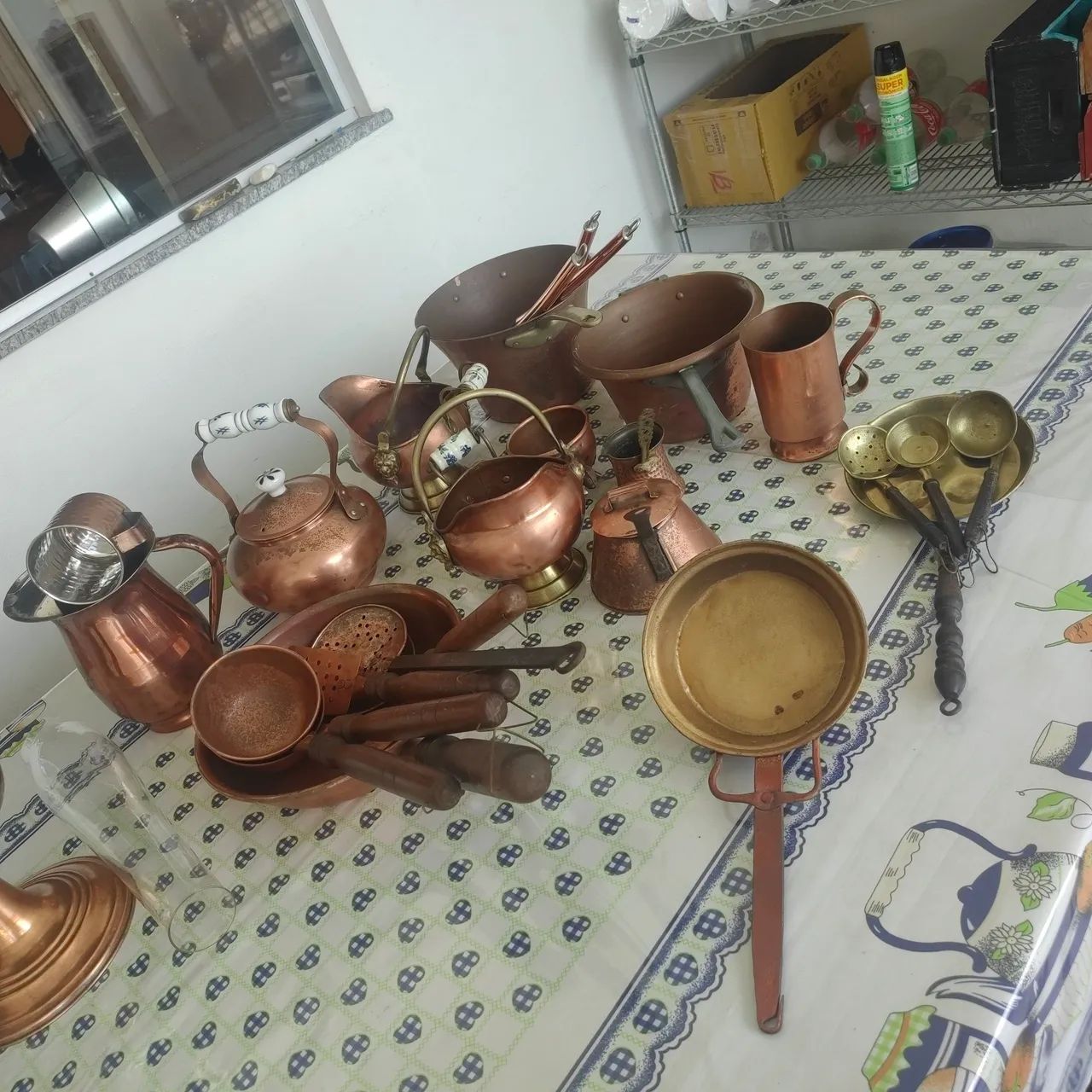 Panelas de cobre 