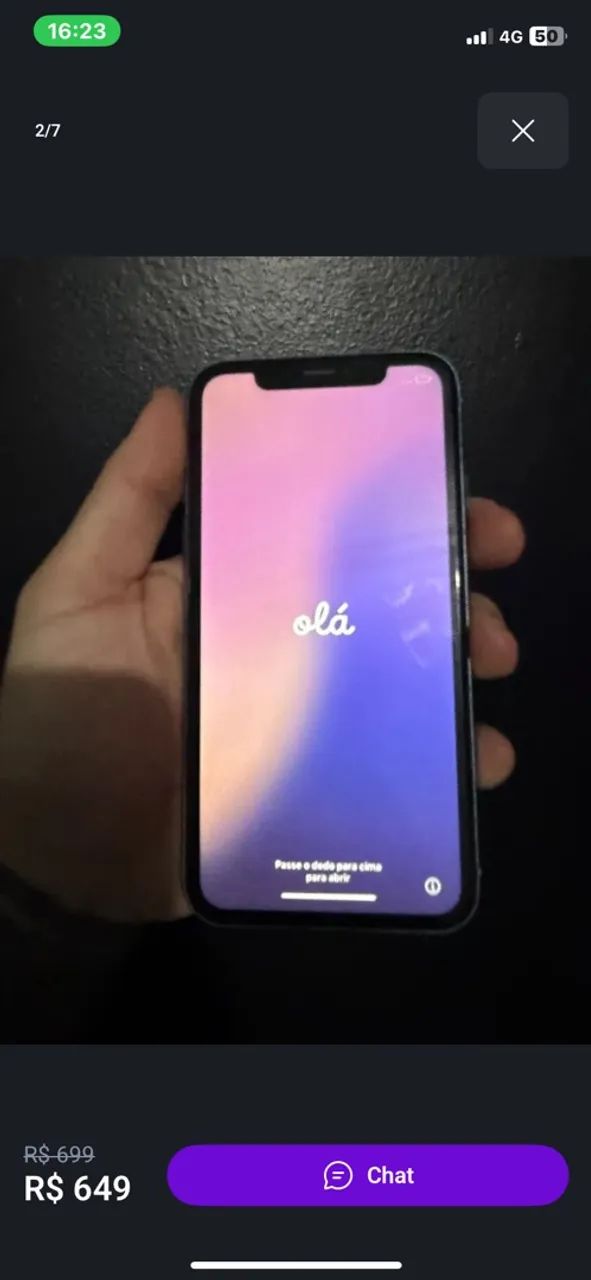 iPhone XR azul !64 gb 
