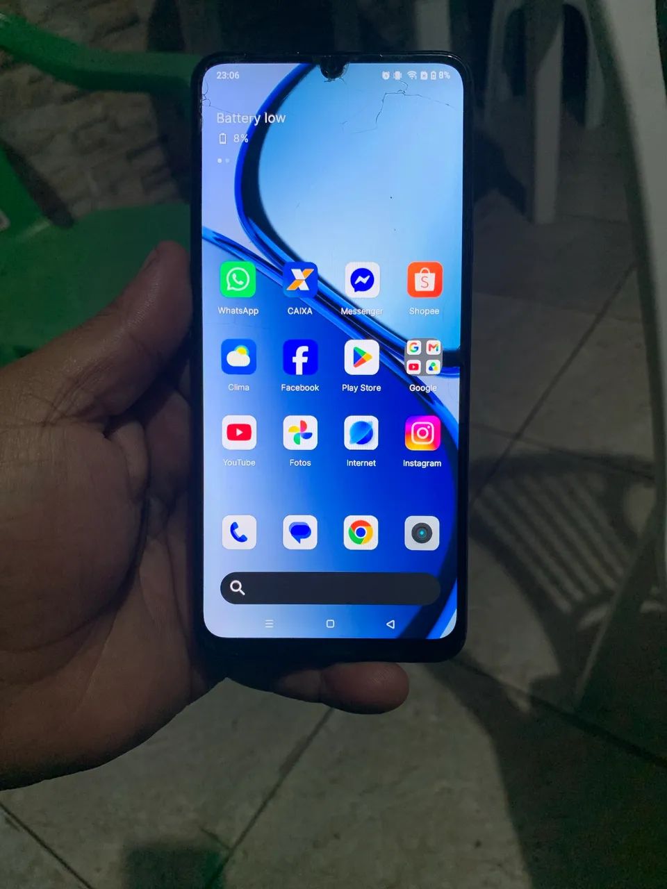 Vendo celular realme not 60 seminovo3 meses de comprado 