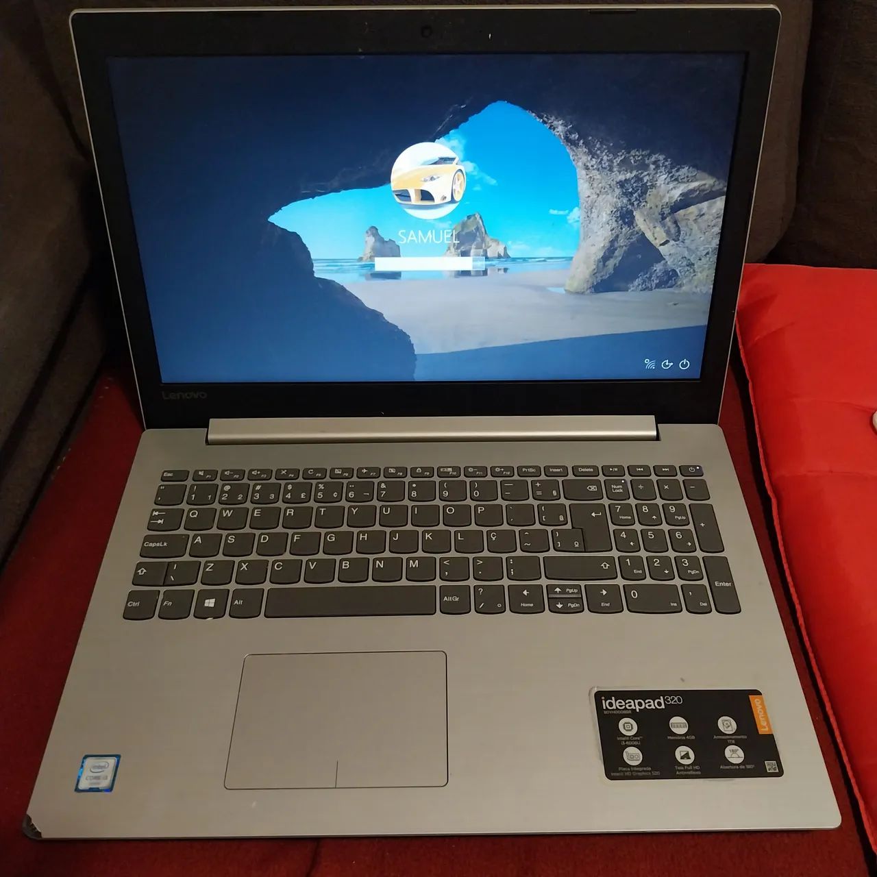 Notebook ideapad 320 ótimo estado  - Foto 2
