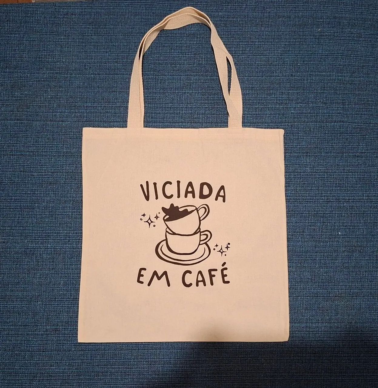 Bolsa ecobag algodão cru a partir de 10 bolsas  - Foto 4