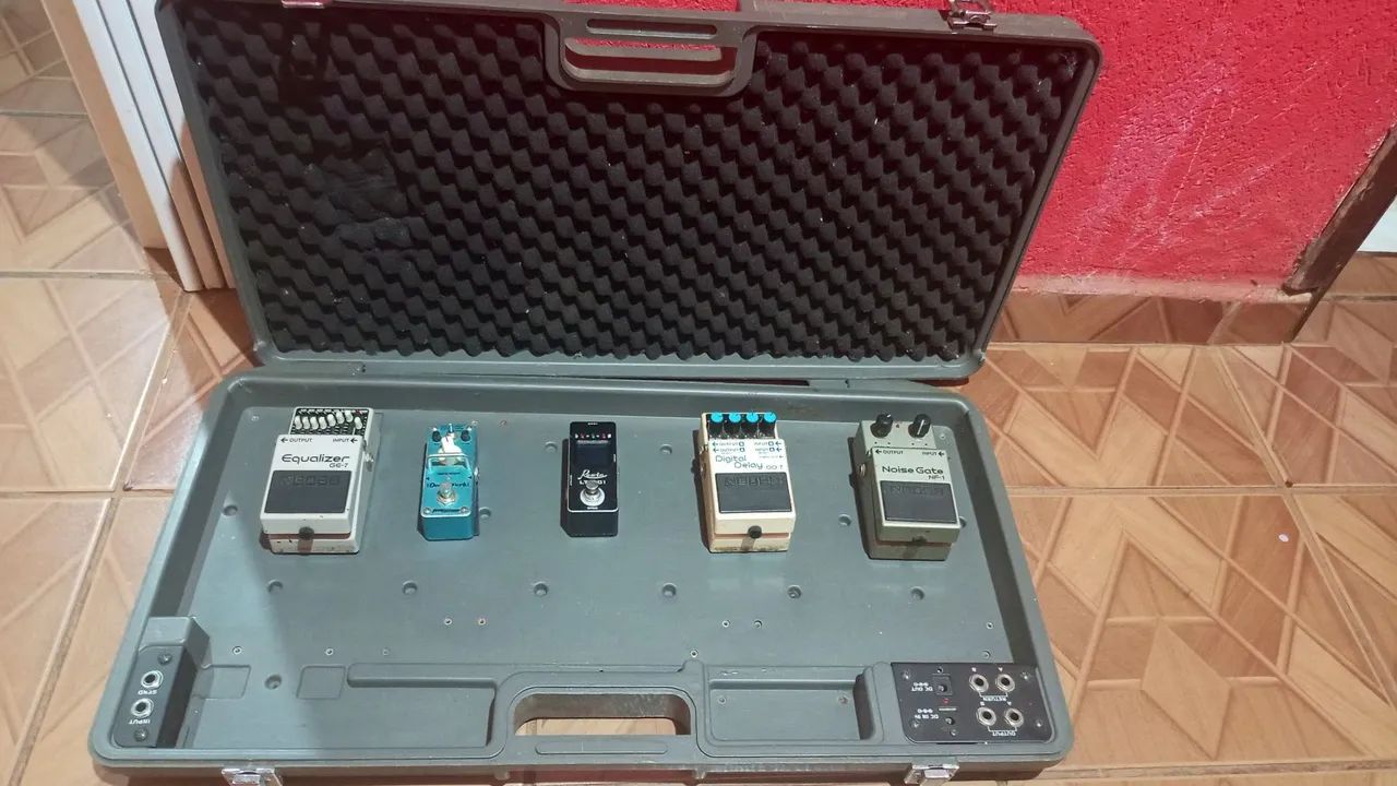 Pedais analógico/ case - Foto 3