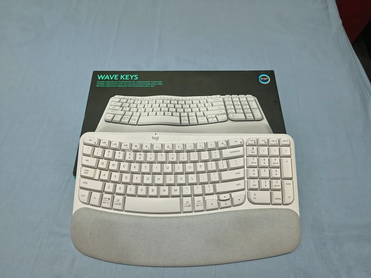 Teclado Ergonômico Wave Keys - Foto 3