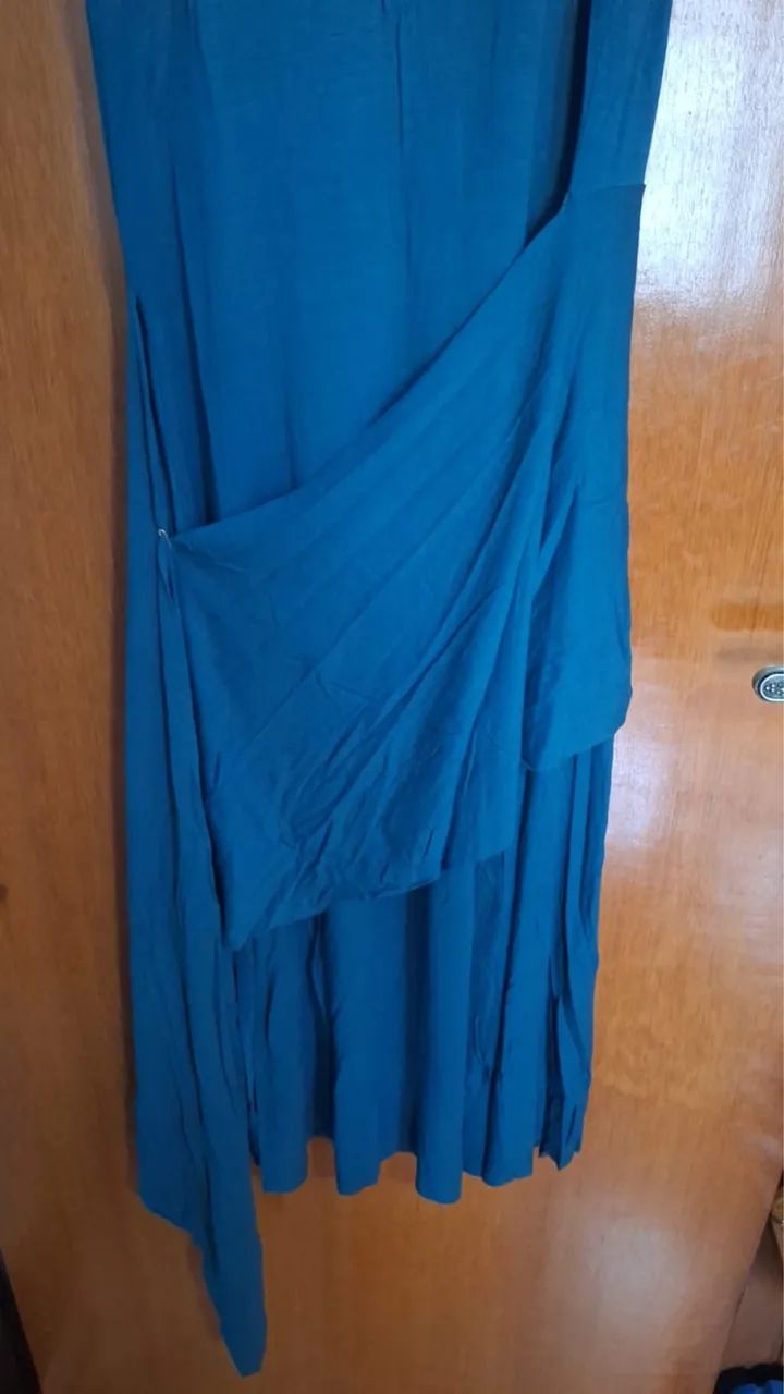 Vestido Azul Longuete  - Foto 3