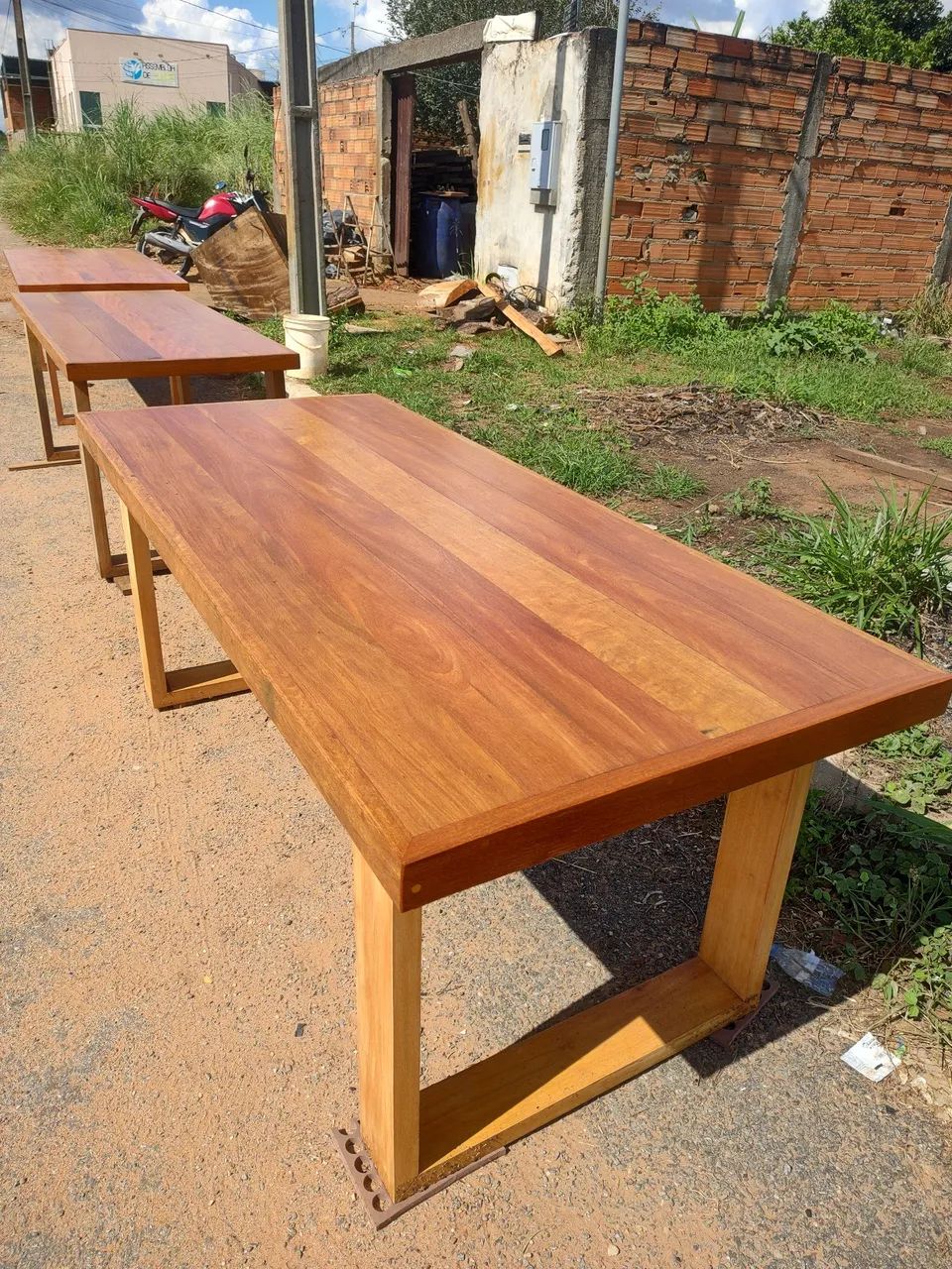 Mesa em madeira , - Foto 4
