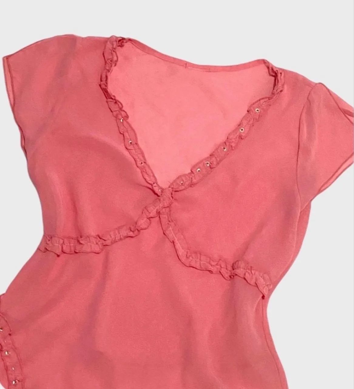 Bata rosa vintage fairy  - Foto 2