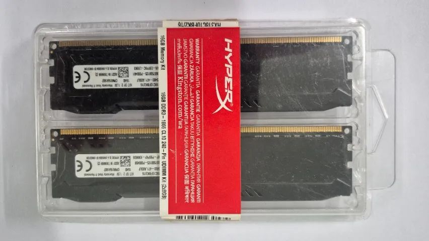 Memória Ram Kingston Fury HyperX 16GB (2x8b) DDR3 1866 - Foto 6