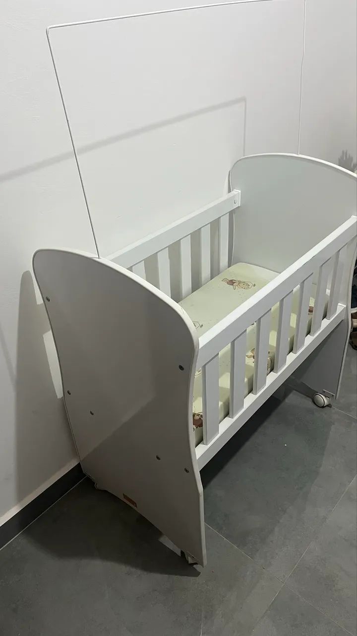 Mini berço + colchão  - Foto 4