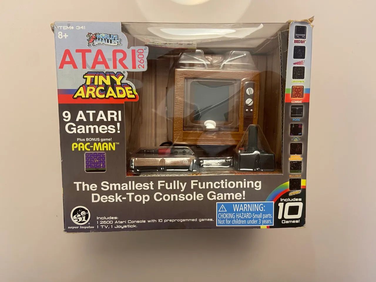 Mini Atari 2600 Original Com Jogos - Foto 4