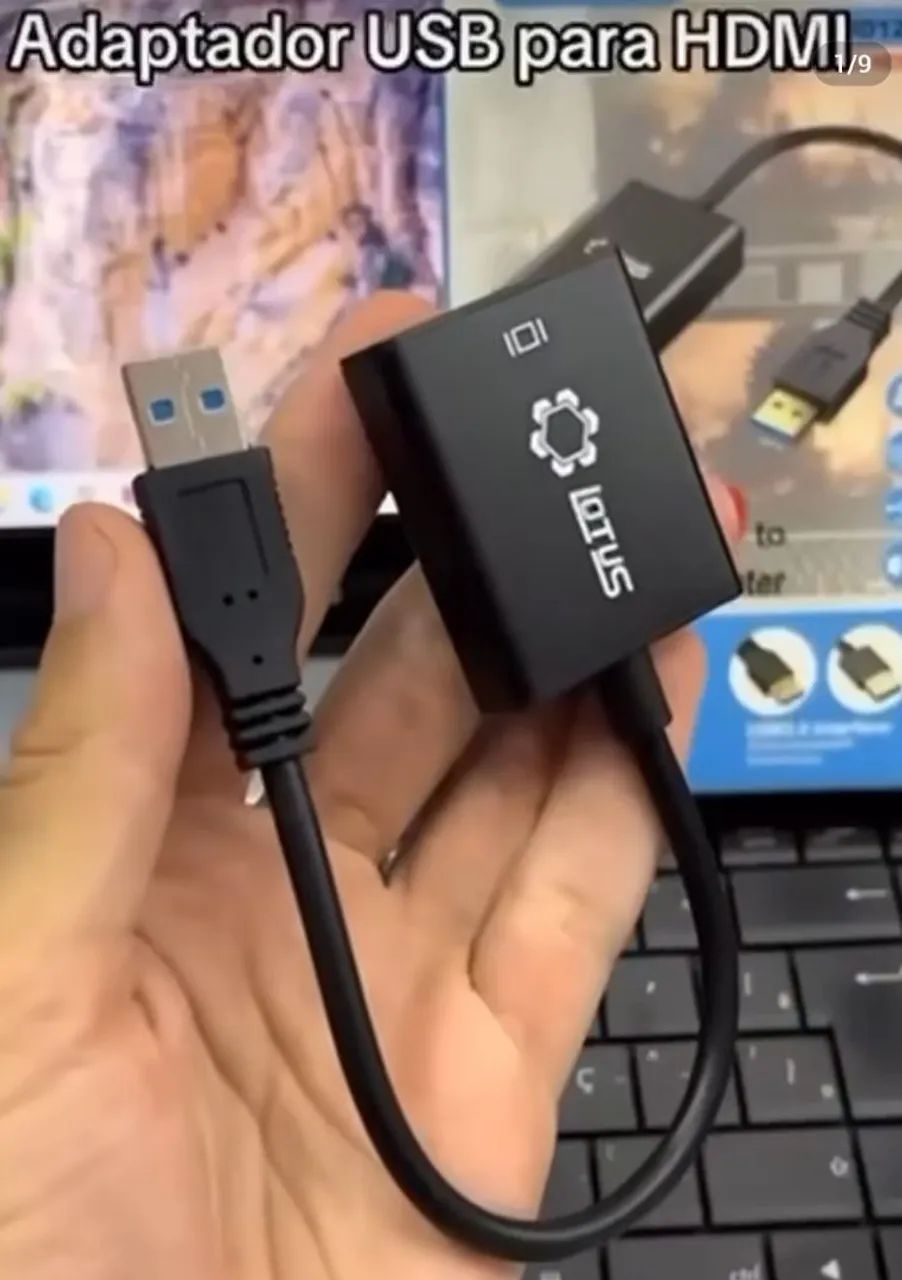Adaptador conversor usb HDMI  - Foto 4