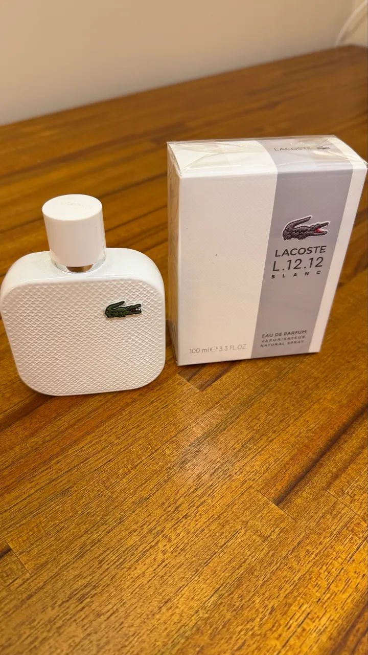 Perfume Lacoste Blanc 100ml Eau de Parfum
