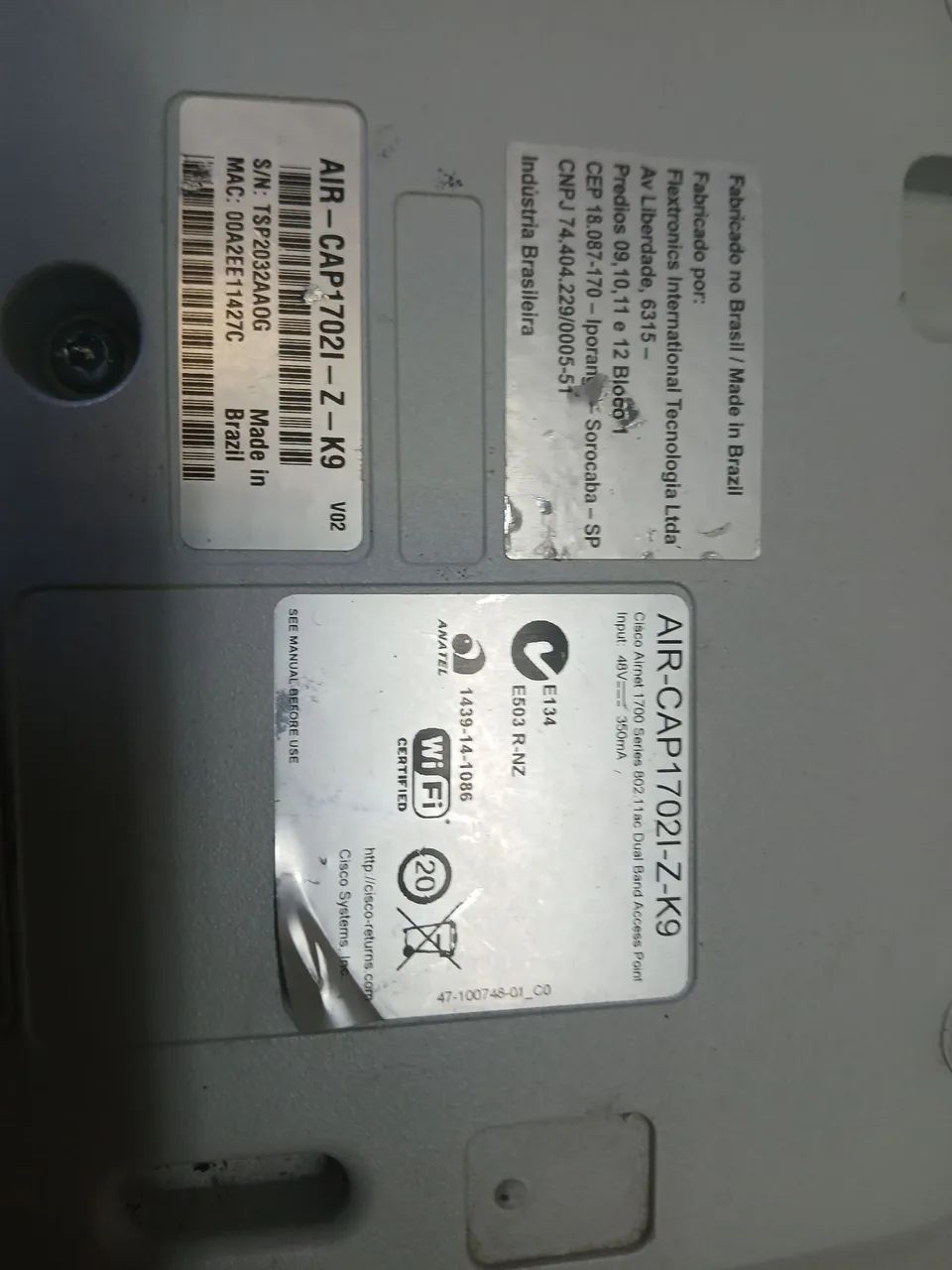 Acess point cisco AIR-AP1702I-Z-K9  - Foto 5