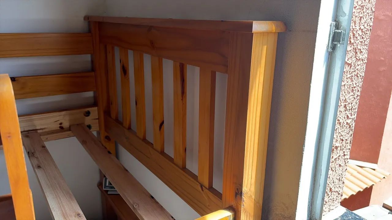 Cama de madeira - Foto 4