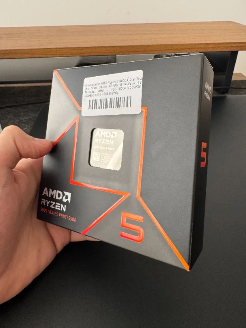 Ryzen 5 9600x com caixa - Foto 3
