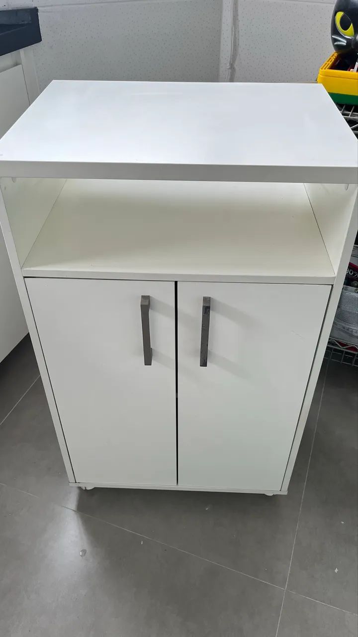 Armário cozinha branco compacto  - Foto 2