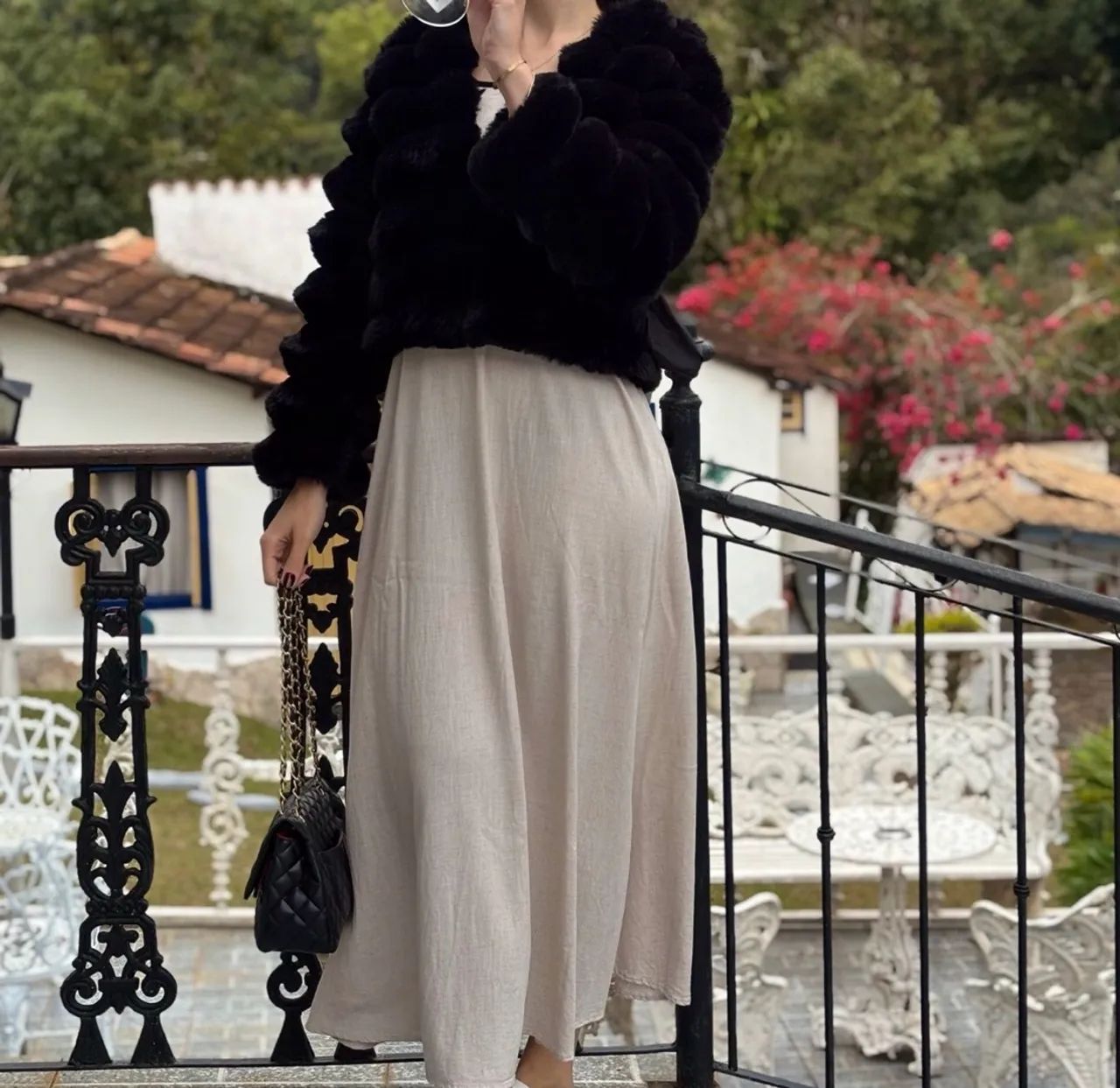 Vestido longo linho  - Foto 3
