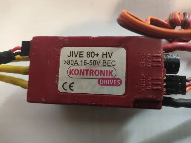 Esc kontronik 80A 12s (Alemão)