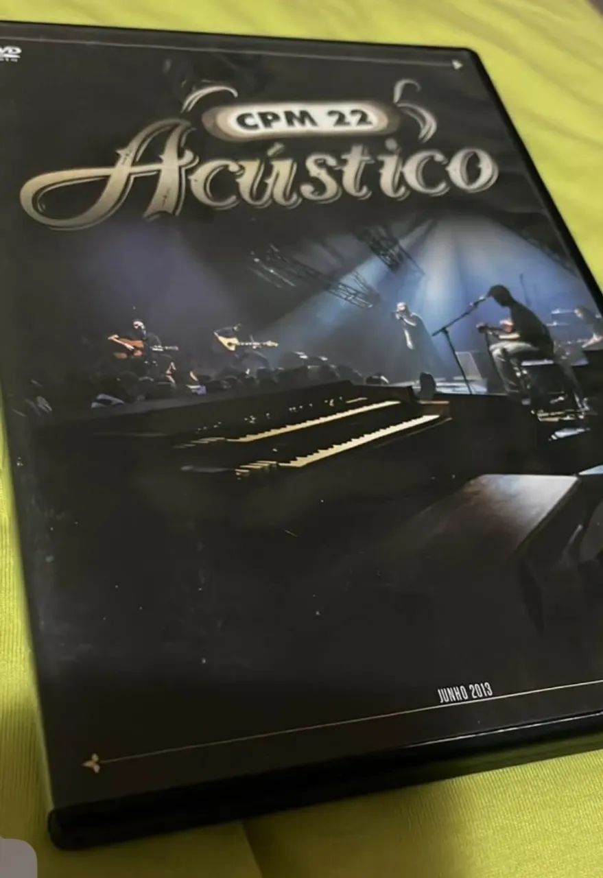 DVD CPM22 ACUSTICO