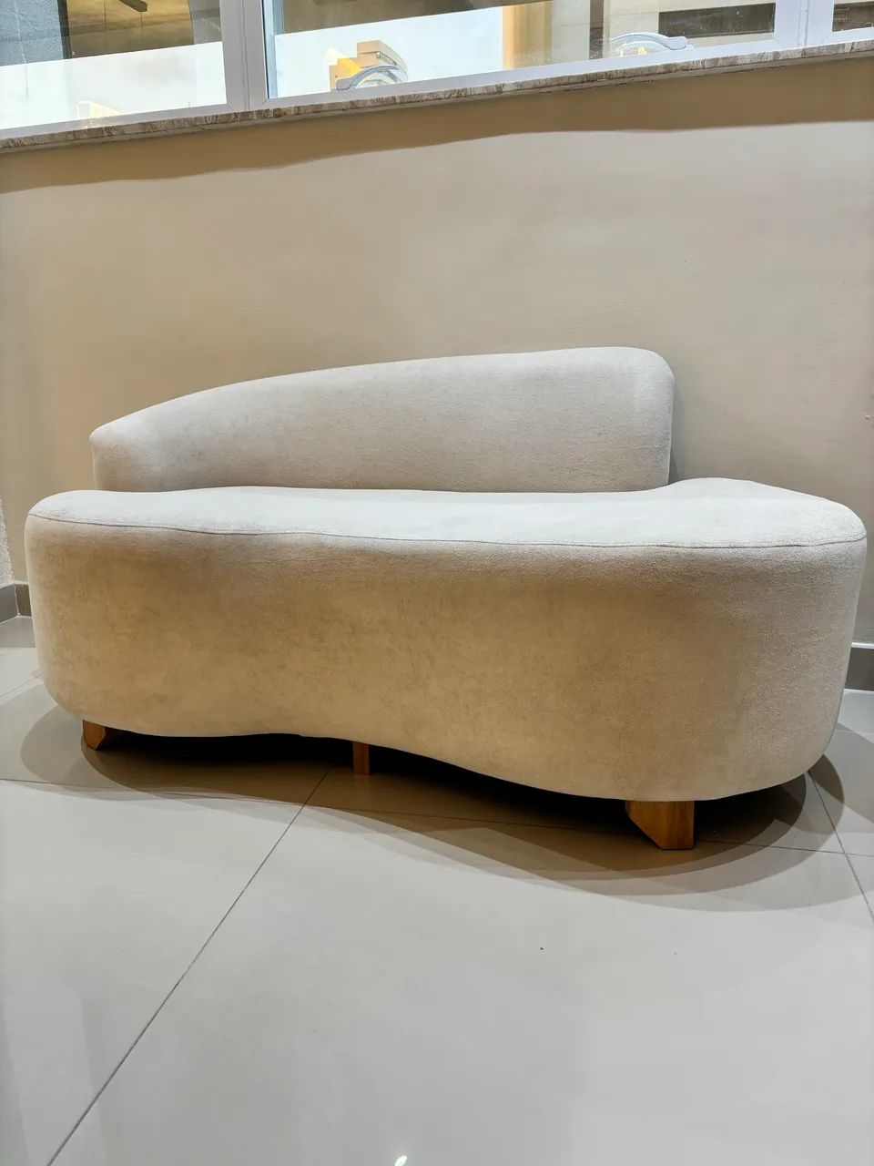 Sofá orgânico 3 lugares 