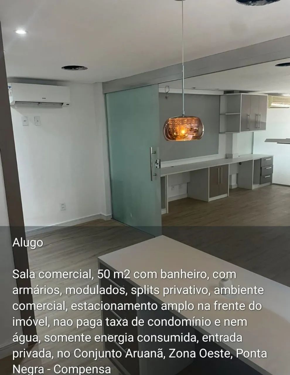 Sala comercial no Cj. Aruanã - Compensa