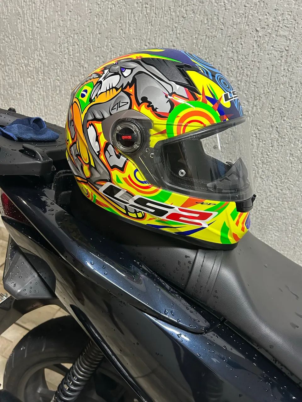 CAPACETE LS2 FF358 ALEX BARROS - Foto 5