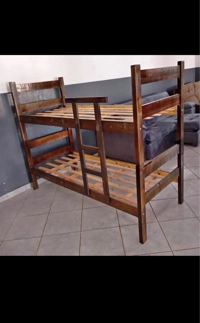 BELICHE REFORÇADA EM EUCALIPTO MACIÇO ? QUALIDADE E RESISTÊNCIA! - Foto 4