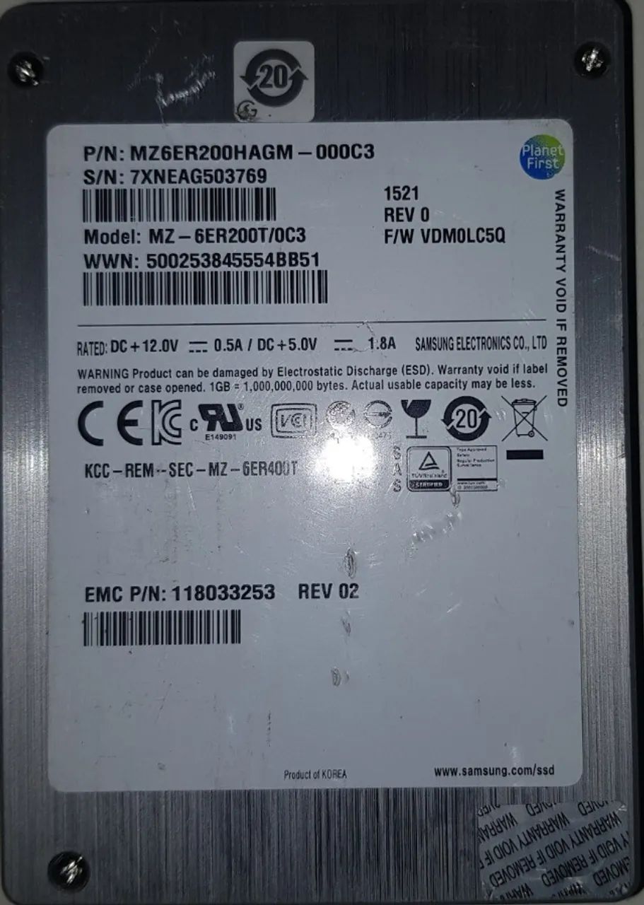 SSD Samsung de 200 GB para servidores e storages - Foto 3