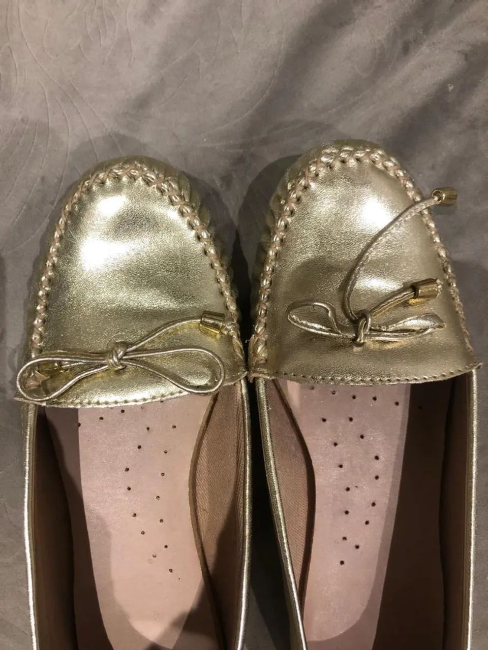 Mocassim dourado - Foto 3